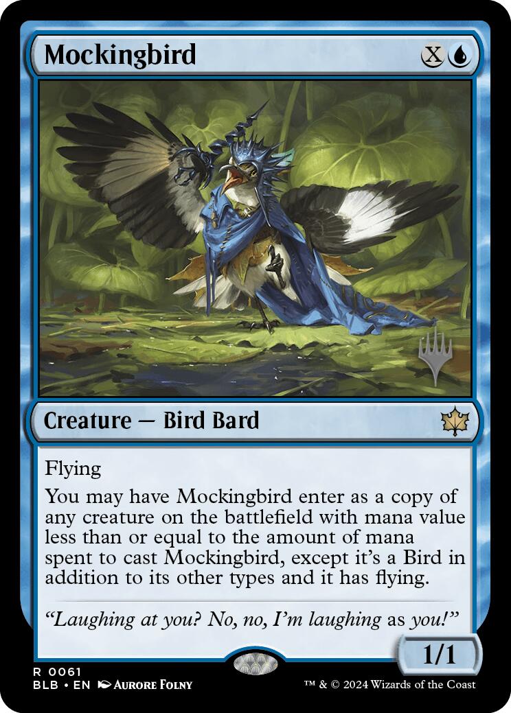 Mockingbird (Promo Pack) [Bloomburrow Promos] | Gam3 Escape