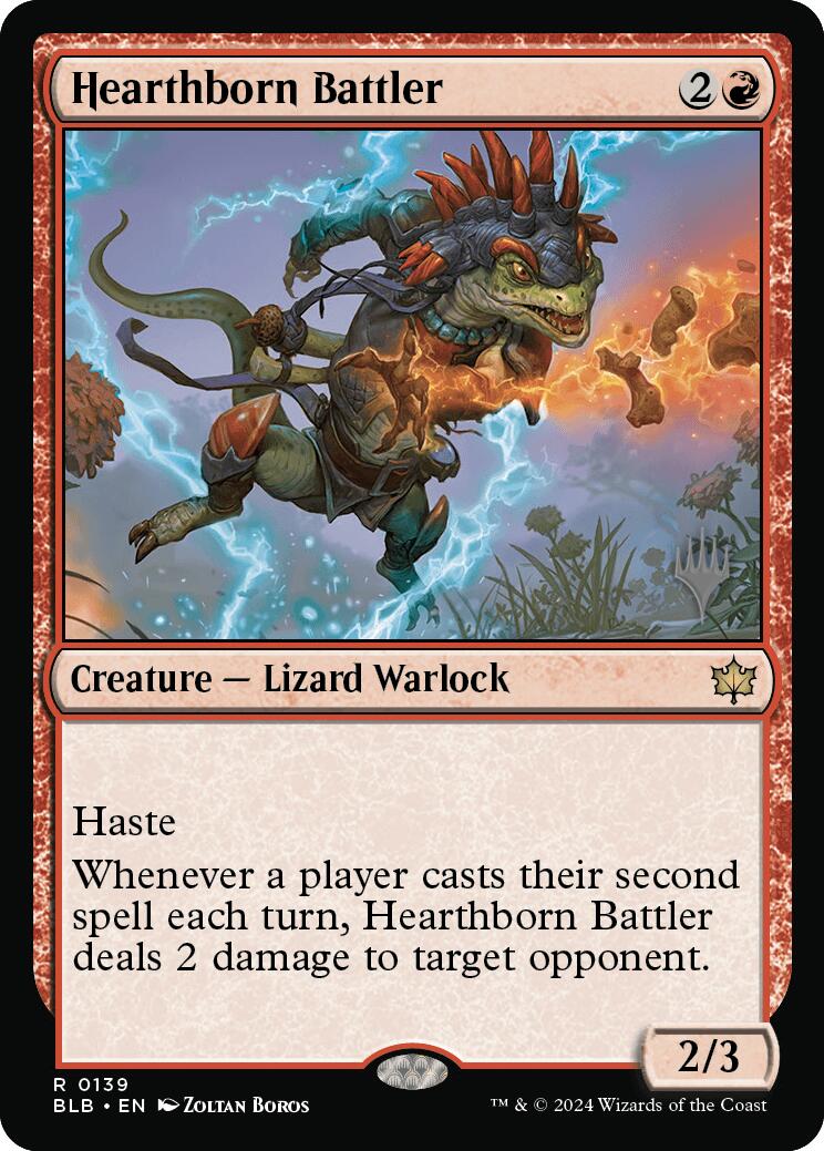 Hearthborn Battler (Promo Pack) [Bloomburrow Promos] | Gam3 Escape