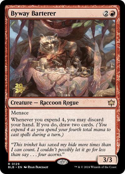 Byway Barterer [Bloomburrow Prerelease Promos] | Gam3 Escape