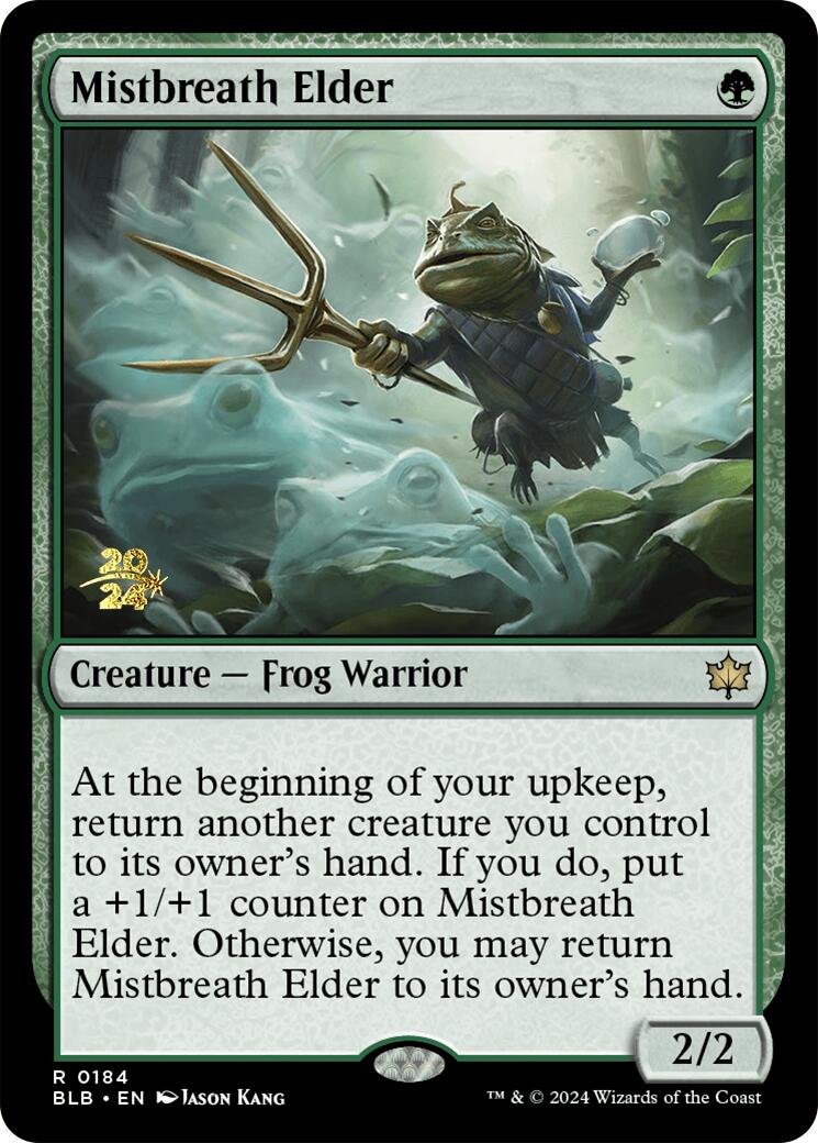 Mistbreath Elder [Bloomburrow Prerelease Promos] | Gam3 Escape