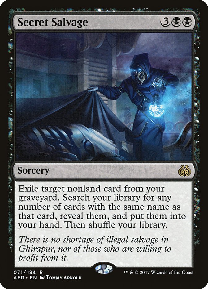 Secret Salvage [Aether Revolt] | Gam3 Escape