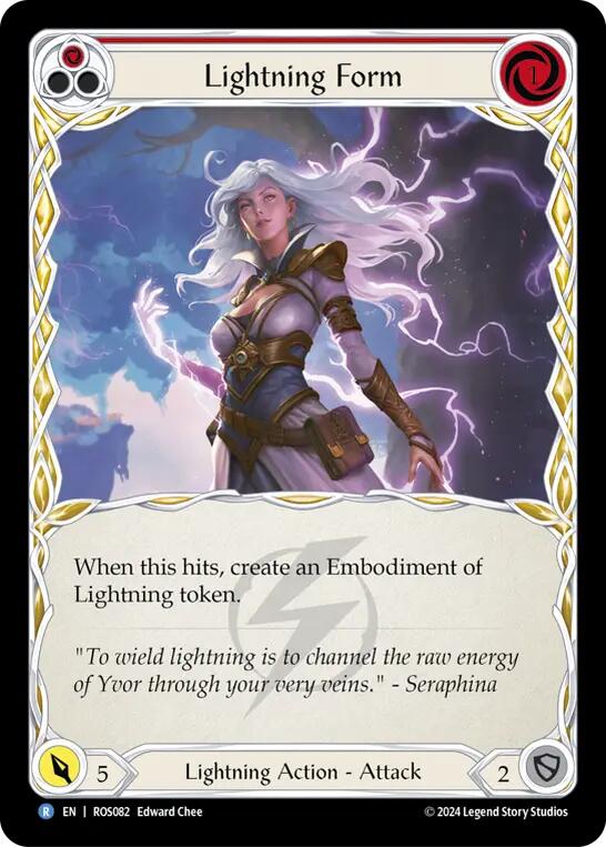 Lightning Form (Red) [ROS082] (Rosetta) | Gam3 Escape