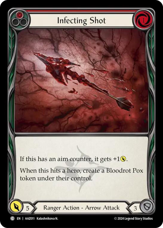 Infecting Shot (Red) [AAZ011] (Armory Deck: Azalea) | Gam3 Escape