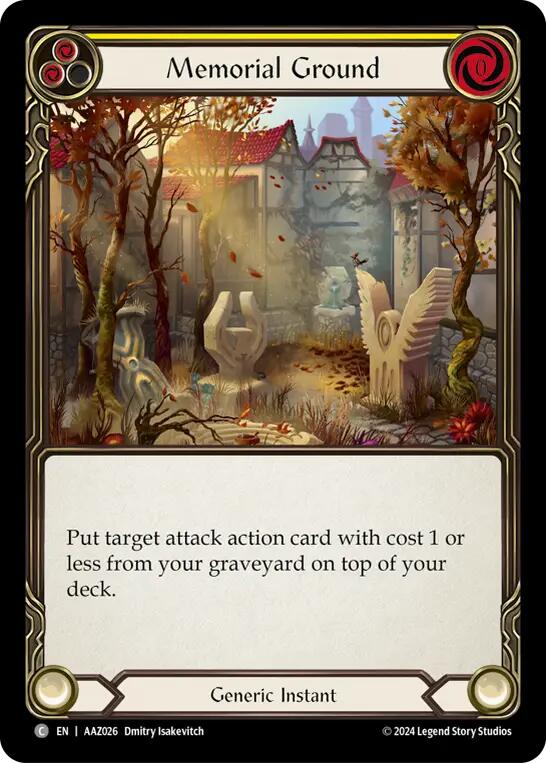 Memorial Ground [AAZ026] (Armory Deck: Azalea) | Gam3 Escape
