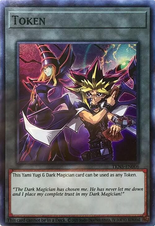 Token: Yami Yugi & Dark Magician [TKN5-EN006] Super Rare | Gam3 Escape