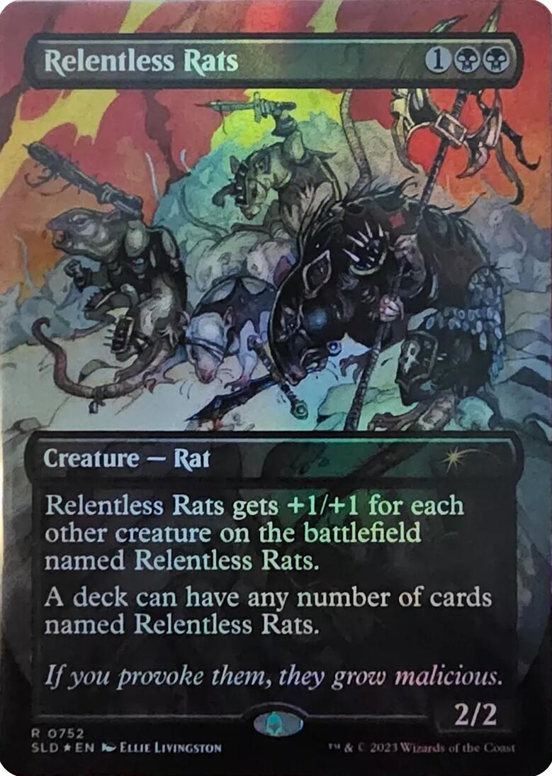 Relentless Rats (752) [Secret Lair Drop Series] | Gam3 Escape