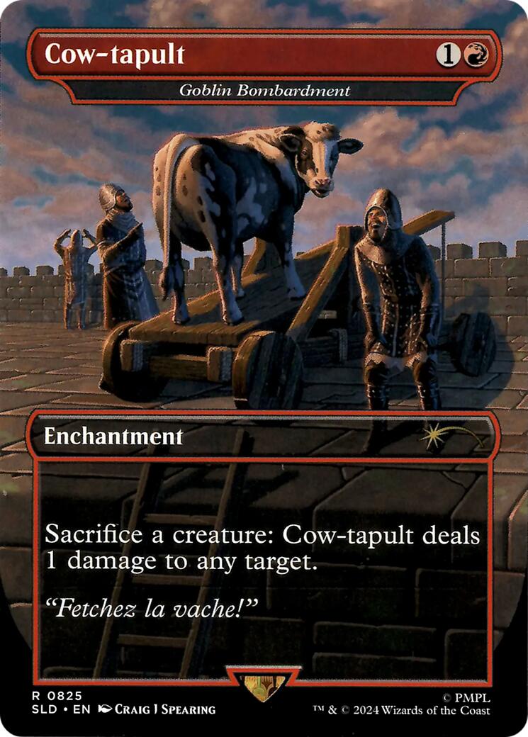Cow-tapult - Goblin Bombardment [Secret Lair Drop Series] | Gam3 Escape