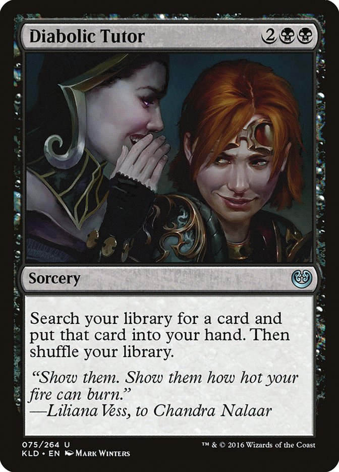 Diabolic Tutor [Kaladesh] | Gam3 Escape