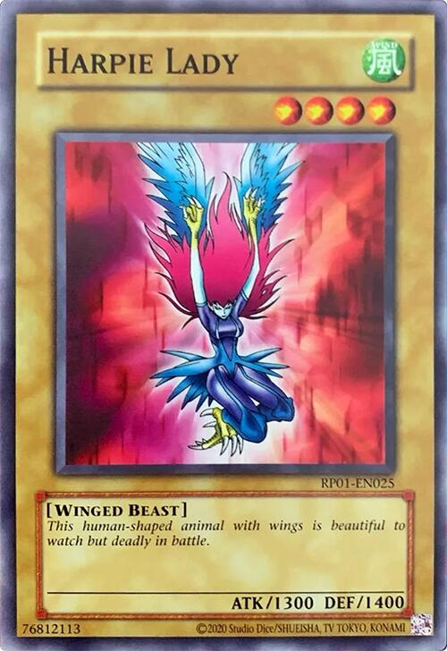 Harpie Lady [RP01-EN025] Common | Gam3 Escape