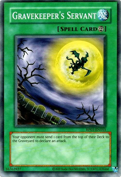 Gravekeeper's Servant [RP01-EN055] Common | Gam3 Escape