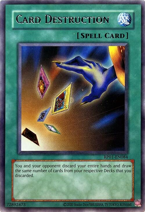 Card Destruction [RP01-EN084] Rare | Gam3 Escape
