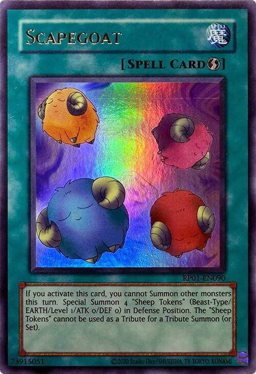 Scapegoat [RP01-EN090] Ultra Rare | Gam3 Escape