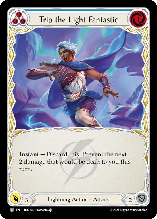 Trip the Light Fantastic (Blue) [ROS106] (Rosetta)  Rainbow Foil | Gam3 Escape