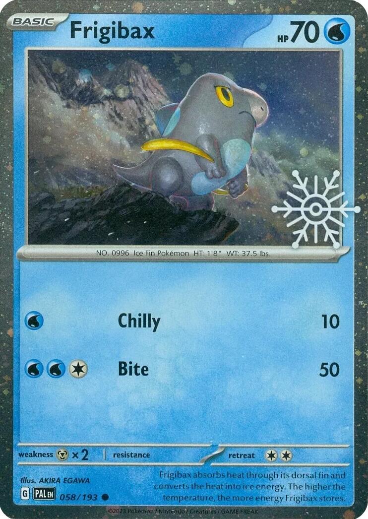 Frigibax (058/193) (Holiday Calendar) [Miscellaneous Cards] | Gam3 Escape