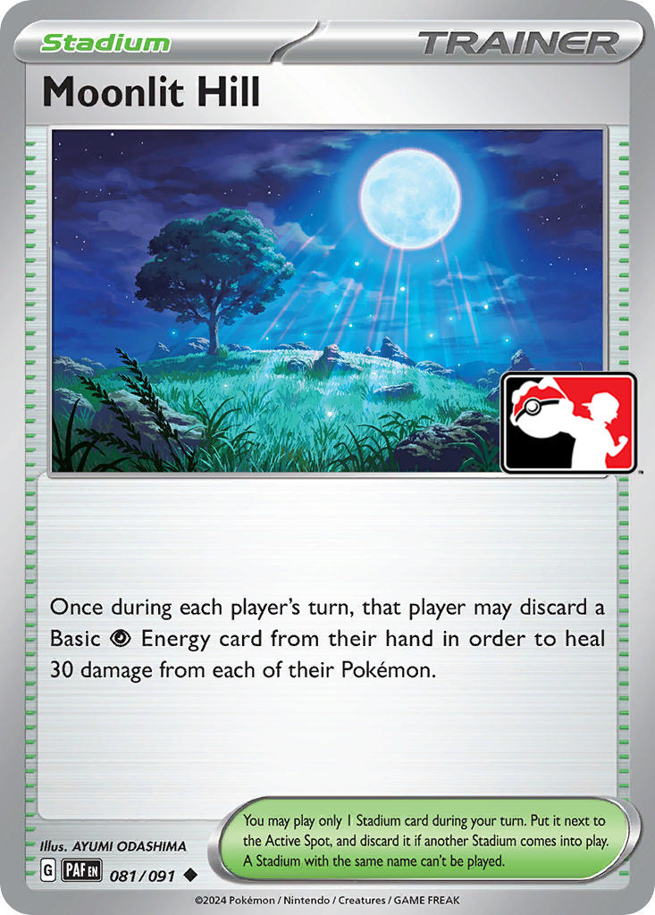 Moonlit Hill (081/091) [Prize Pack Series Five] | Gam3 Escape