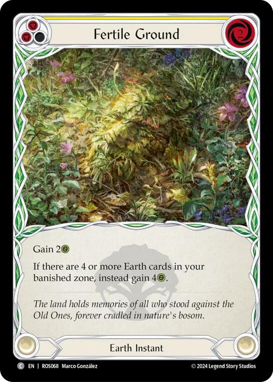 Fertile Ground (Yellow) [ROS068] (Rosetta) | Gam3 Escape