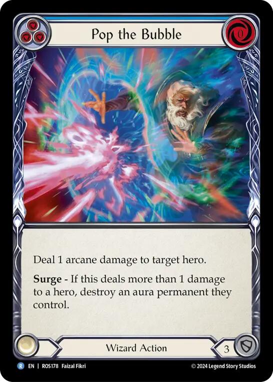 Pop the Bubble (Blue) [ROS178] (Rosetta)  Rainbow Foil | Gam3 Escape