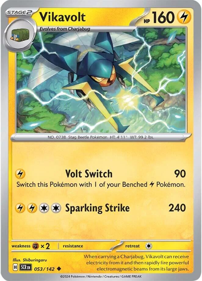 Vikavolt (053/142) [Scarlet & Violet: Stellar Crown] | Gam3 Escape