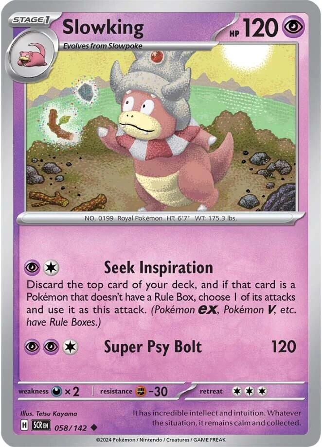 Slowking (058/142) [Scarlet & Violet: Stellar Crown] | Gam3 Escape