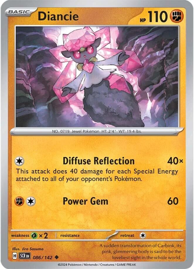 Diancie (086/142) [Scarlet & Violet: Stellar Crown] | Gam3 Escape