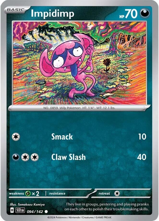 Impidimp (094/142) [Scarlet & Violet: Stellar Crown] | Gam3 Escape