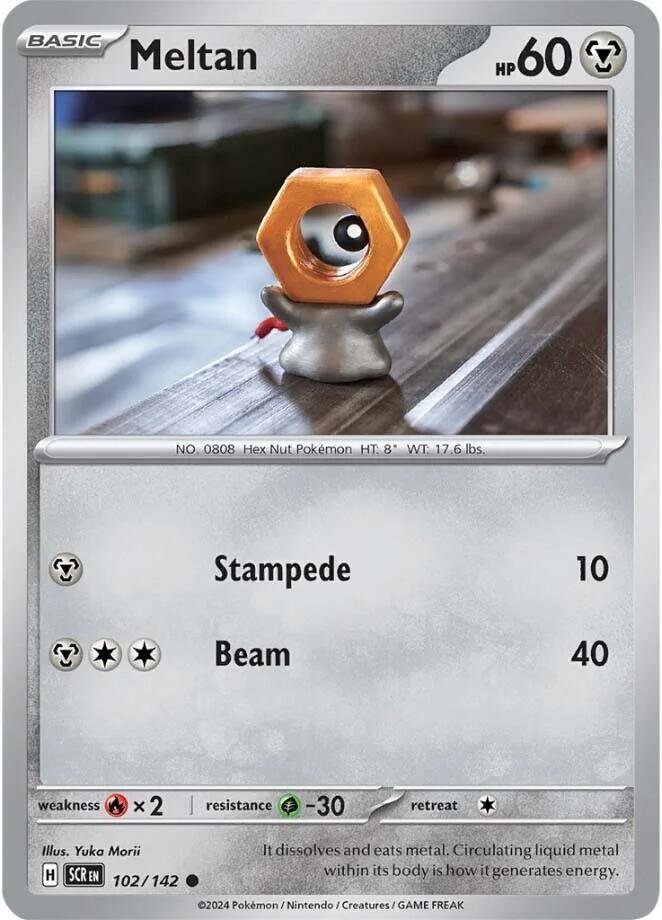 Meltan (102/142) [Scarlet & Violet: Stellar Crown] | Gam3 Escape