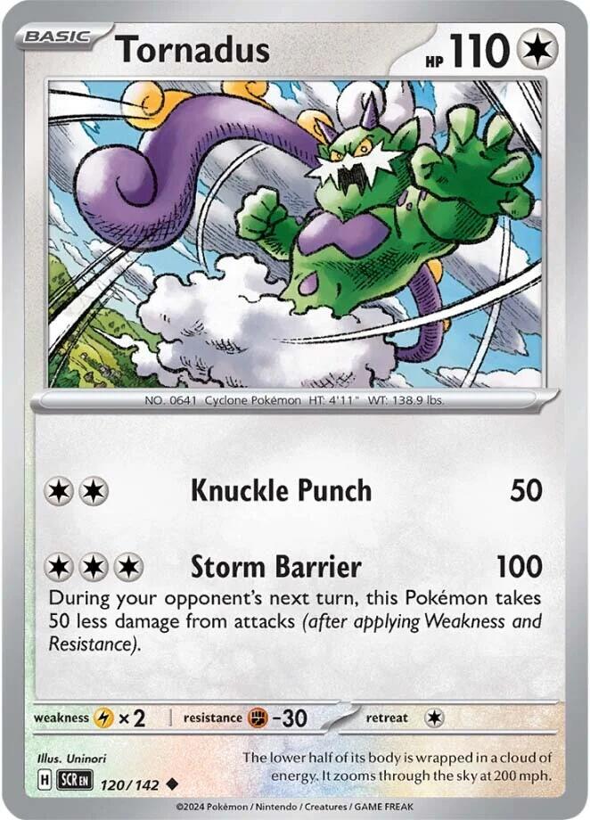 Tornadus (120/142) [Scarlet & Violet: Stellar Crown] | Gam3 Escape