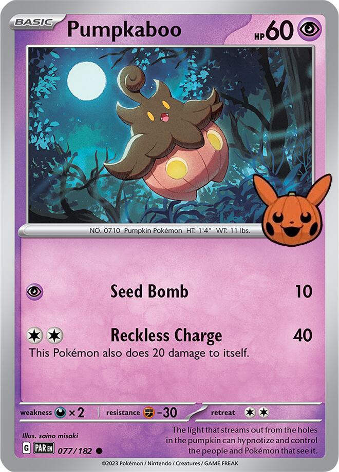 Pumpkaboo (077/182) [Trick or Trade 2024] | Gam3 Escape