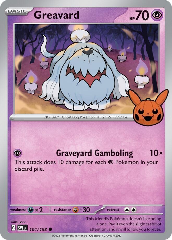 Greavard (042/091) [Trick or Trade 2024] | Gam3 Escape