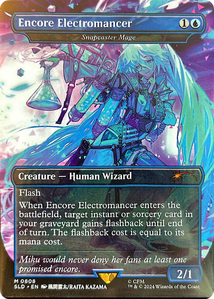 Encore Electromancer - Snapcaster Mage [Secret Lair Drop Series] | Gam3 Escape