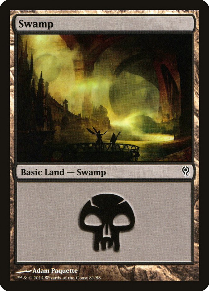 Swamp (81) [Duel Decks: Jace vs. Vraska] | Gam3 Escape