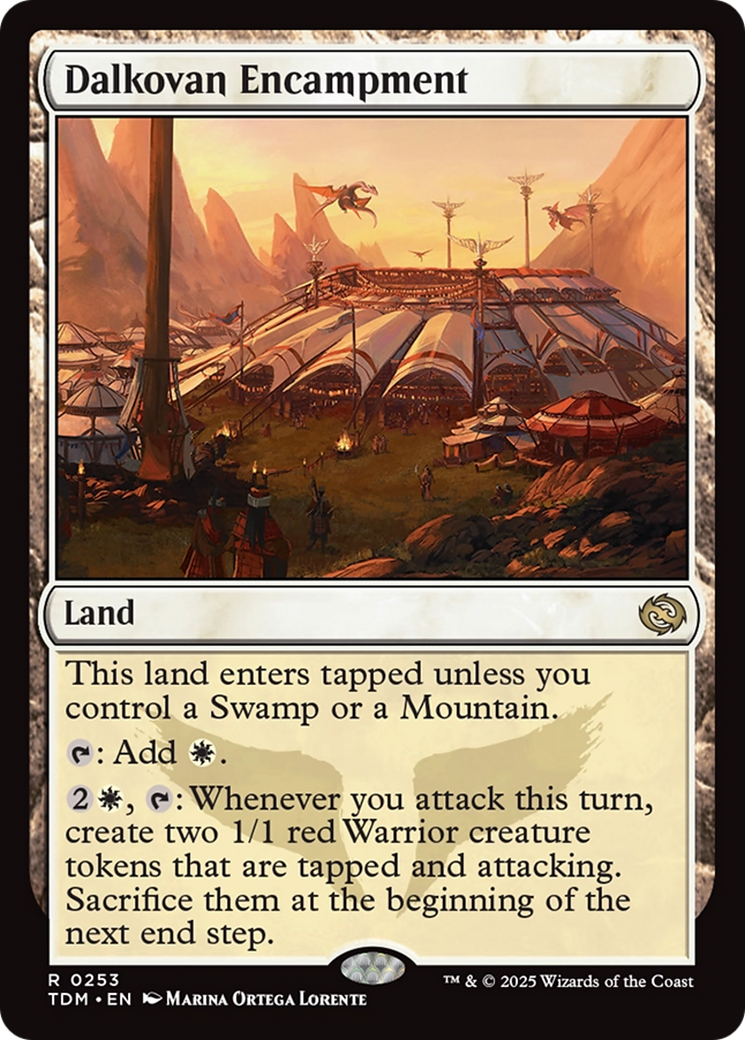 Dalkovan Encampment [Tarkir: Dragonstorm] | Gam3 Escape