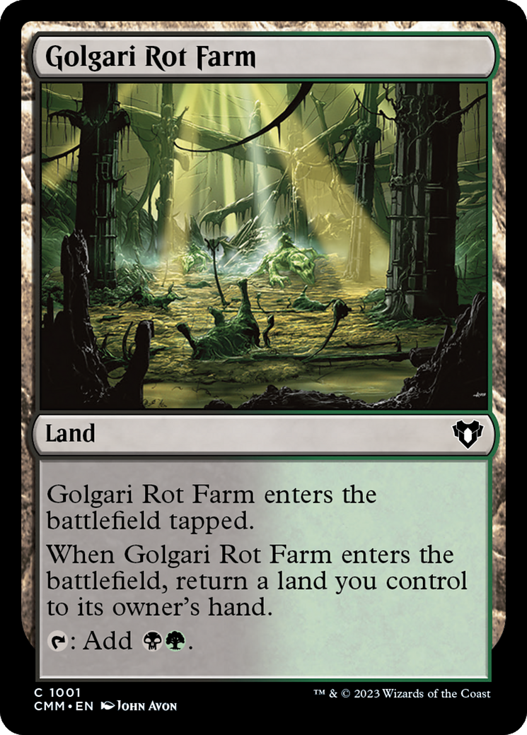 Golgari Rot Farm [Commander Masters] | Gam3 Escape