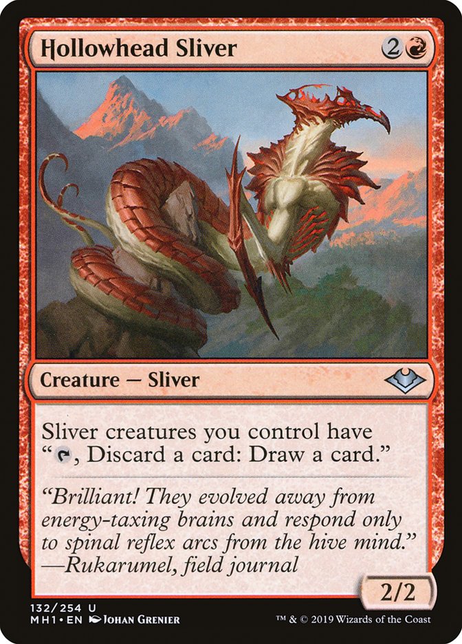 Hollowhead Sliver [Modern Horizons] | Gam3 Escape