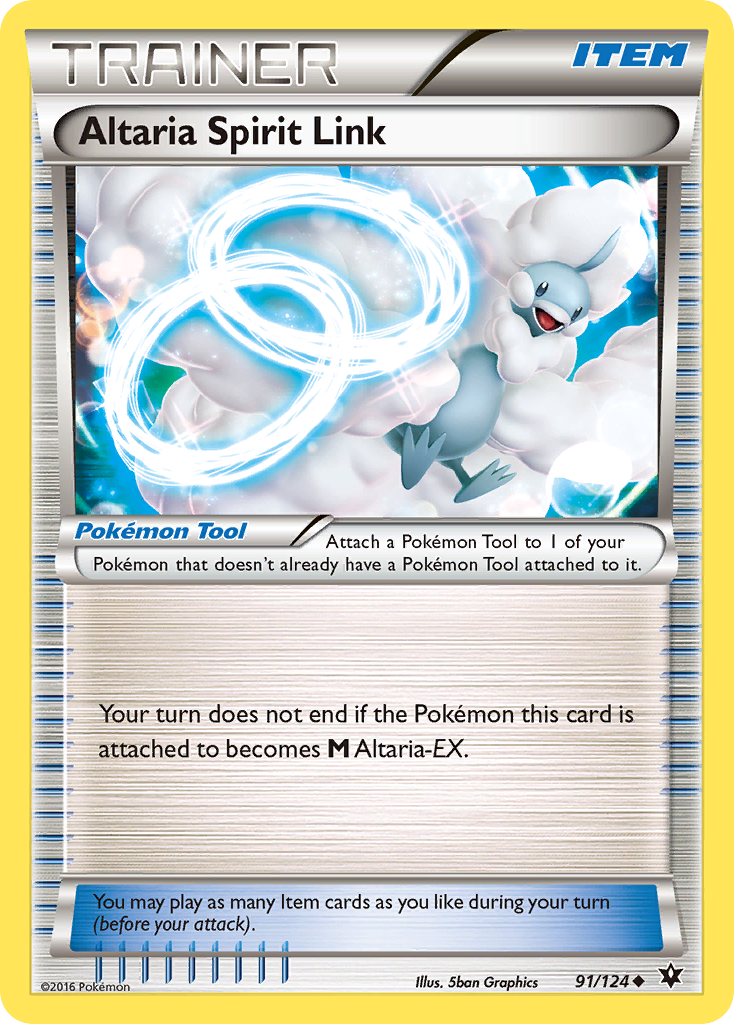 Altaria Spirit Link (91/124) [XY: Fates Collide] | Gam3 Escape