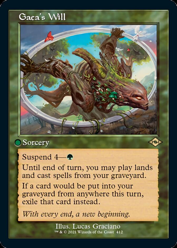 Gaea's Will (Retro Foil Etched) [Modern Horizons 2] | Gam3 Escape