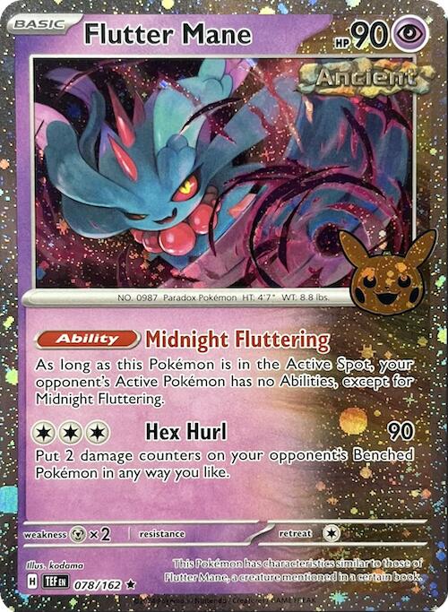 Flutter Mane (078/162) (Cosmos Holo) [Trick or Trade 2024] | Gam3 Escape