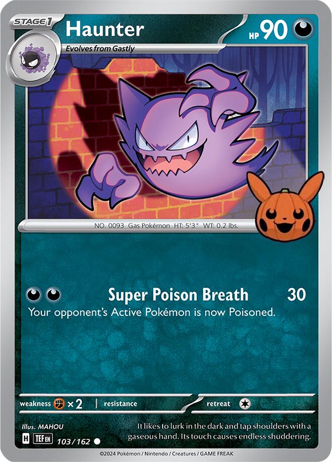 Haunter (103/162) [Trick or Trade 2024] | Gam3 Escape