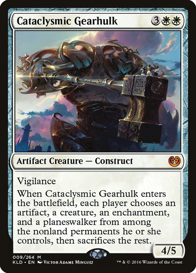 Cataclysmic Gearhulk [Kaladesh] | Gam3 Escape