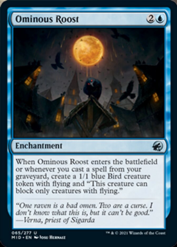 Ominous Roost [Innistrad: Midnight Hunt] | Gam3 Escape