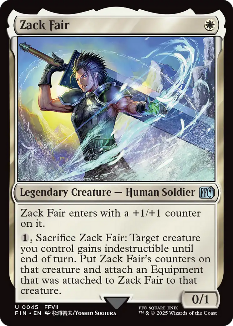 Zack Fair [FINAL FANTASY] | Gam3 Escape