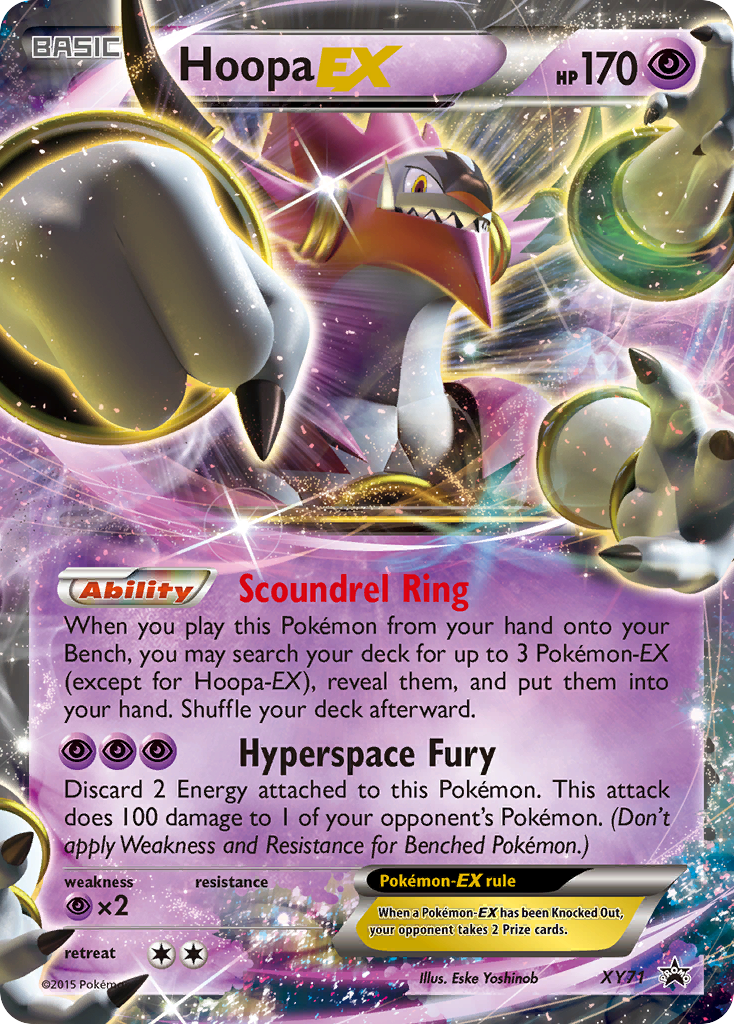 Hoopa EX (XY71) [XY: Black Star Promos] | Gam3 Escape