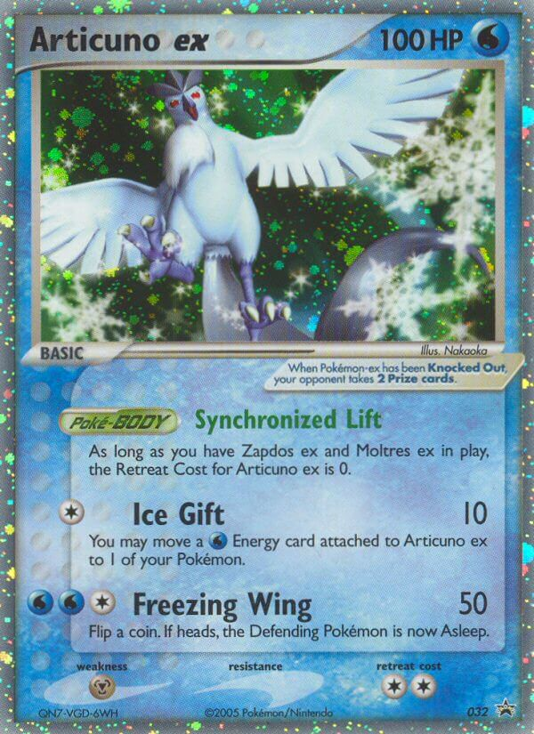 Articuno ex (032) [Nintendo: Black Star Promos] | Gam3 Escape