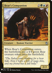 Bear's Companion [Mystery Booster] | Gam3 Escape