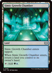 Simic Growth Chamber [Duskmourn: House of Horror Commander] | Gam3 Escape