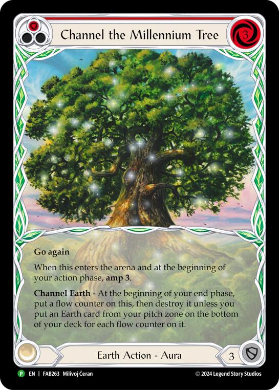 Channel the Millennium Tree [FAB263] (Promo)  Cold Foil | Gam3 Escape