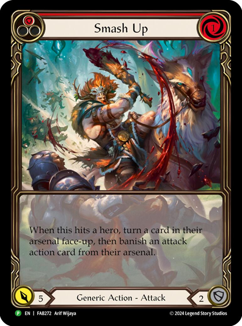 Smash Up (Extended Art) [FAB272] (Promo)  Rainbow Foil | Gam3 Escape