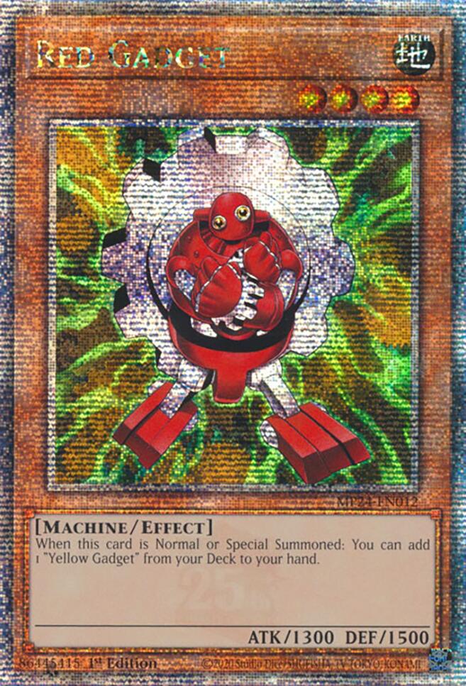 Red Gadget [MP24-EN012] Quarter Century Secret Rare | Gam3 Escape