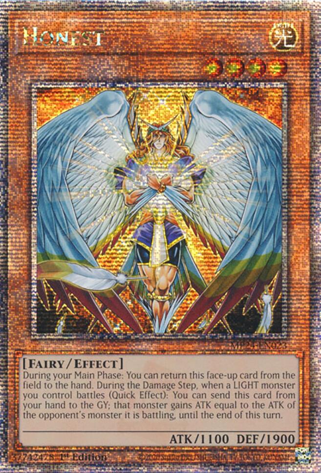 Honest [MP24-EN023] Quarter Century Secret Rare | Gam3 Escape