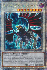 Black-Winged Dragon [MP24-EN028] Quarter Century Secret Rare | Gam3 Escape